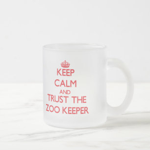 Tasse Givré Gardez le calme et faites confiance au gardien de
