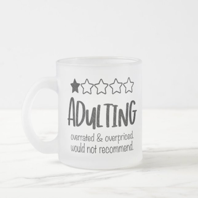 Tasse Givré glacé adultère (Gauche)