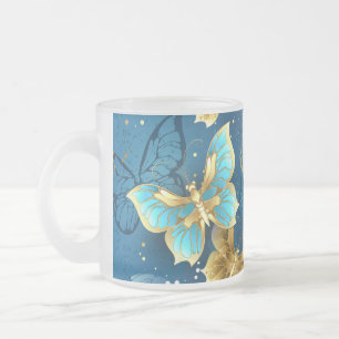 Tasse Givré Golden butterflies