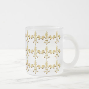 Tasse Givré Golden Fleur De Lis