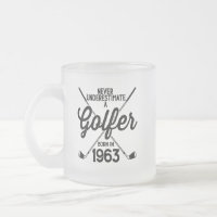 Golfeur de 60 ans Golfing de 1963 de 60e Golfeur