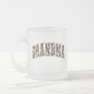 Tasse Givré Grand-mère Floral Frosted Musique