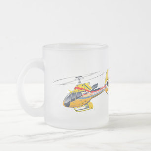 Tasse Givré Hélicoptère de dessin