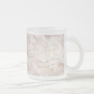 Tasse Givré Herbe sauvage en neige et glace - Joyeux Noël