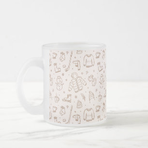 Tasse Givré Hiver à l'extérieur
