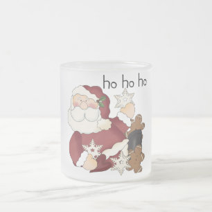 Tasse Givré Ho Ho Ho Père Noël T-shirts et cadeaux