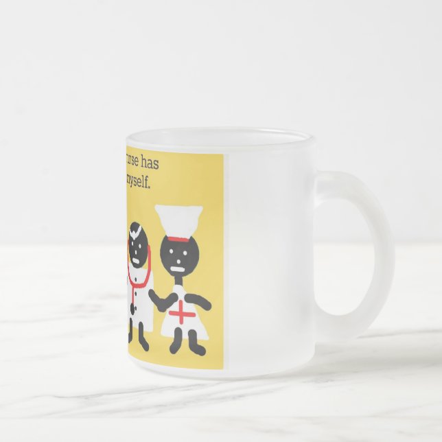 Tasse Givré Humour Médicale (Droit)