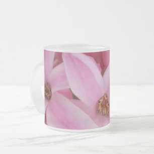 Tasse Givré hyacinthe rose
