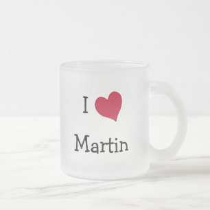 Tasse Givré I Love Martin