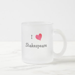 Tasse Givré I Love Shakespeare