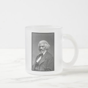 Tasse Givré Icônes de l'histoire des Noirs : Frederick Douglas