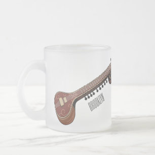 Tasse Givré Illustration de dessin de Sitar
