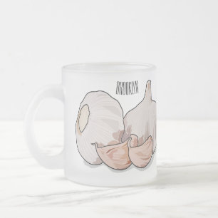 Tasse Givré Illustration de dessin sur l'ail