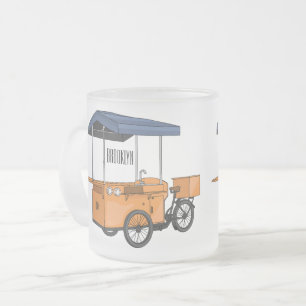 Tasse Givré Illustration de la carotte de vélo