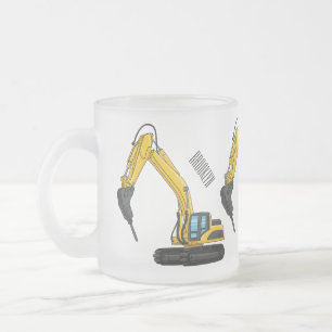 Tasse Givré Illustration de la pelle de rupture