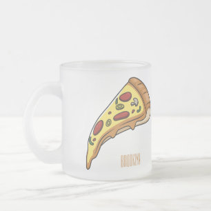Tasse Givré Illustration de la pizza