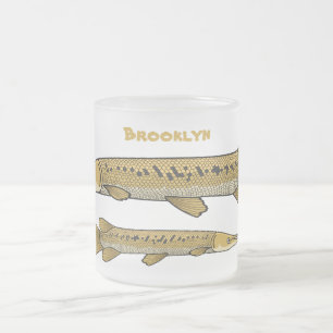 Tasse Givré Illustration de l'alligator garfish