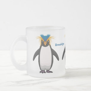 Tasse Givré Illustration de mignon macaroni pingouin