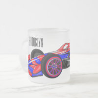 Illustration de voiture de course professionnelle