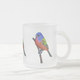 Tasse Givré Image donnante un petit coup peinte