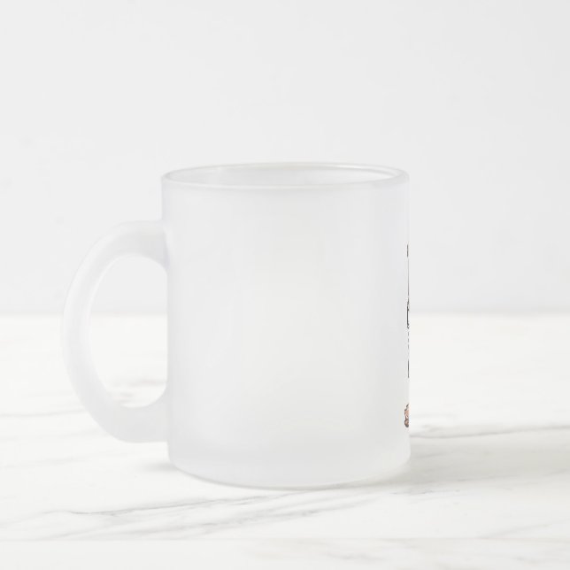 Tasse Givré infirmière de mère de chien de Wifey (Gauche)