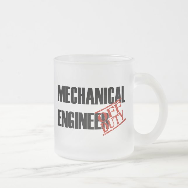 TASSE GIVRÉ INGÉNIEUR MECH QUI N'EST PAS DE SERVICE (Droit)