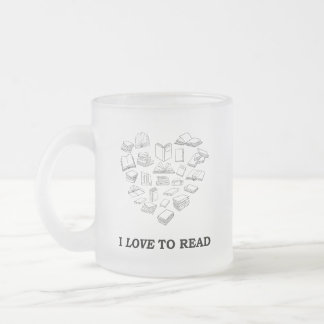 Tasse Givré J'adore lire