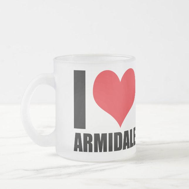 Tasse Givré J'aime Armidale (Gauche)