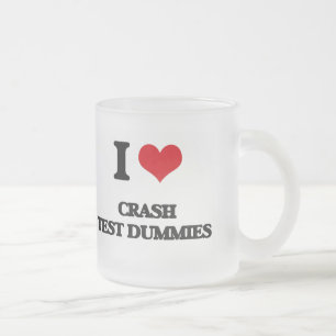 Tasse Givré J'aime des simulacres d'essai d'accident