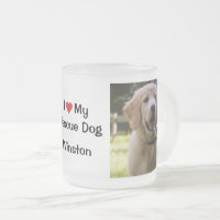 J'aime mon chien Secouru | nom et photo