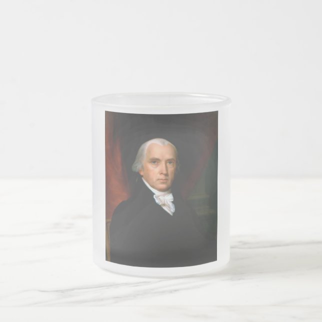 Tasse Givré James Madison le 4ème président : Amérique colonia (Centre)