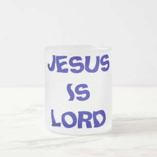 TASSE GIVRÉ JÉSUS EST SEIGNEUR