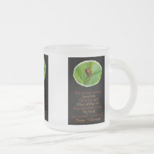 Tasse Givré Jeu de variétés en verre d'araignée d'Halloween