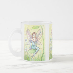 Tasse Givré Jolie Fée de Fleur Fantaisie Artistique