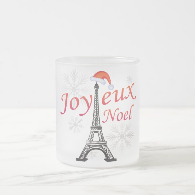 Tasse Givré Joyeux Noel (Centre)