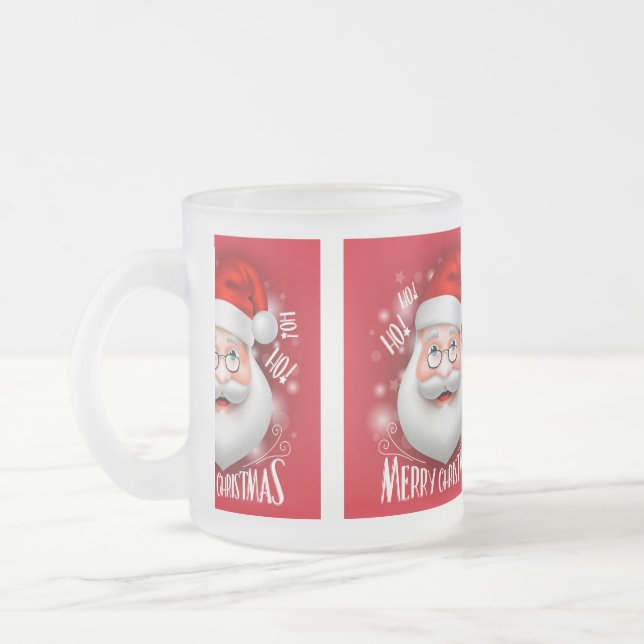 Tasse Givré Joyeux Noël Ha Ha (Gauche)