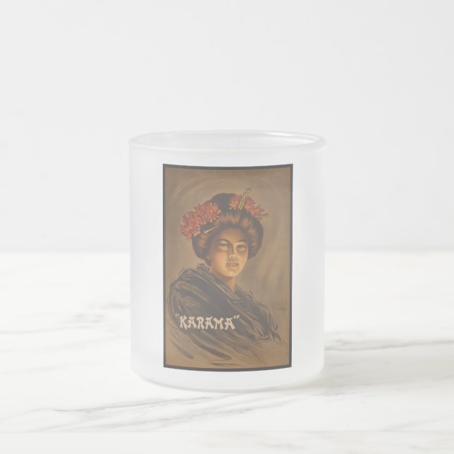 Tasse Givré Karama : Actrice japonaise Romance Geisha (Centre)