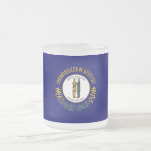 Tasse Givré Kentucky : Drapeau d'État américain du Commonwealt