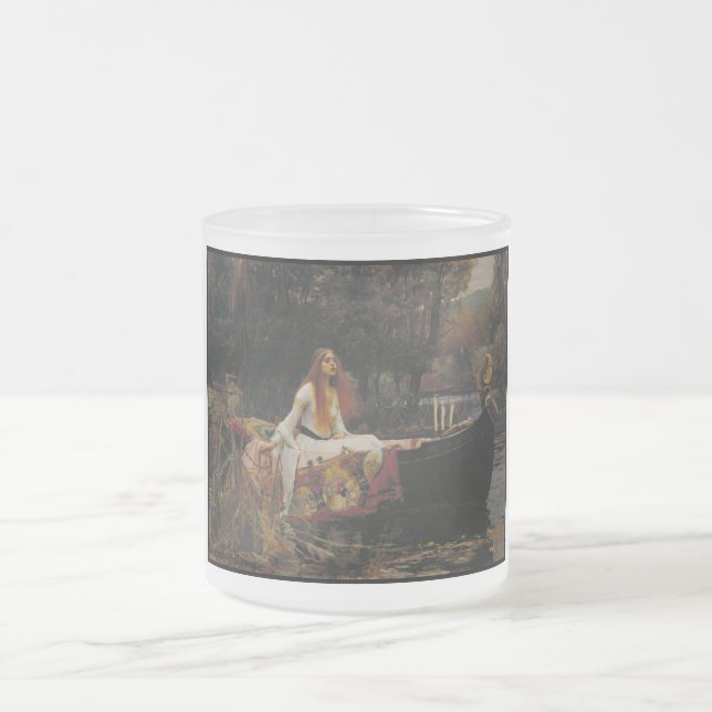 Tasse Givré La dame de Shalott : une histoire de fantôme celti (Centre)