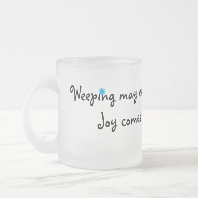Tasse Givré La Joie Arrive Le Matin (Gauche)