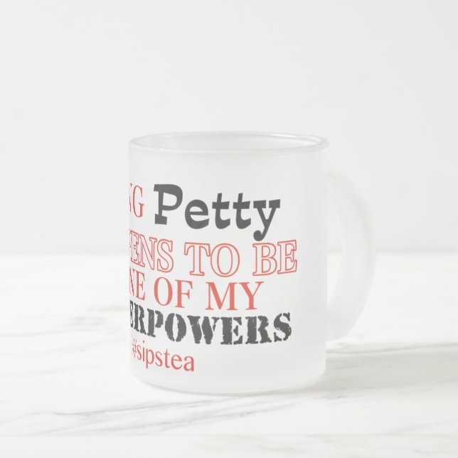 Tasse Givré La superpuissance petite (Devant droit)