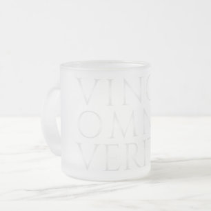 Tasse Givré LA VÉRITÉ TRIOMPHE DE TOUT - Café en Verre Givré L