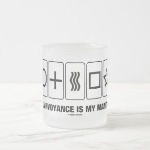 Tasse Givré La voyance est mon incantation (l'humour de