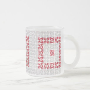 Tasse Givré Latvian Morning SUN motif géométrique I