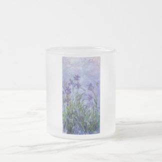 Tasse Givré le cru fleurit lilac-irises-1917 monet.