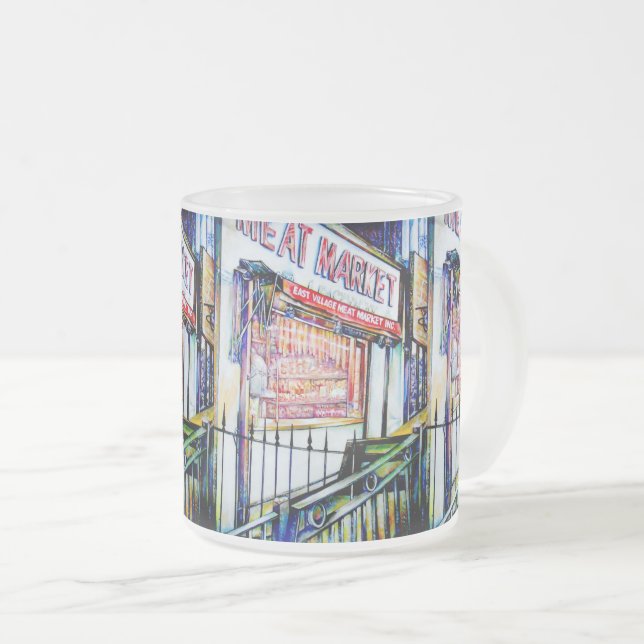 Tasse Givré Le jardin de la sagesse de l'East Village (Devant droit)