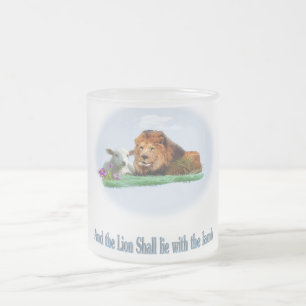 Tasse Givré Le lion et l'agneau