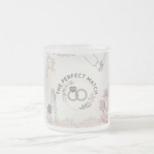 Tasse Givré Le MARIAGE de correspondance parfait