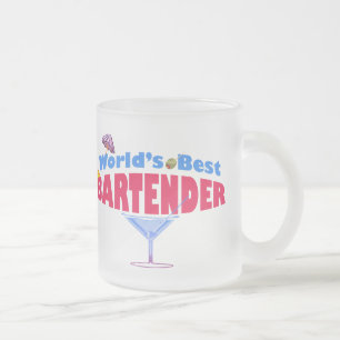 Tasse Givré Le meilleur barman du monde