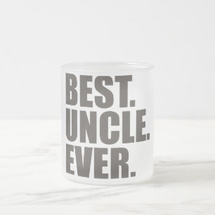 Tasse Givré Le meilleur. Oncle. Jamais